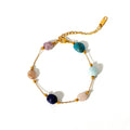 Natural Coloured Stoen Bracelet_B071