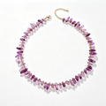 Amethyst Natural Stone Necklace_N071