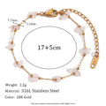 Rose Quartz Natural Stone Bracelet_B069