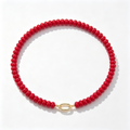 Carnelian Natural Stone Necklace_N076