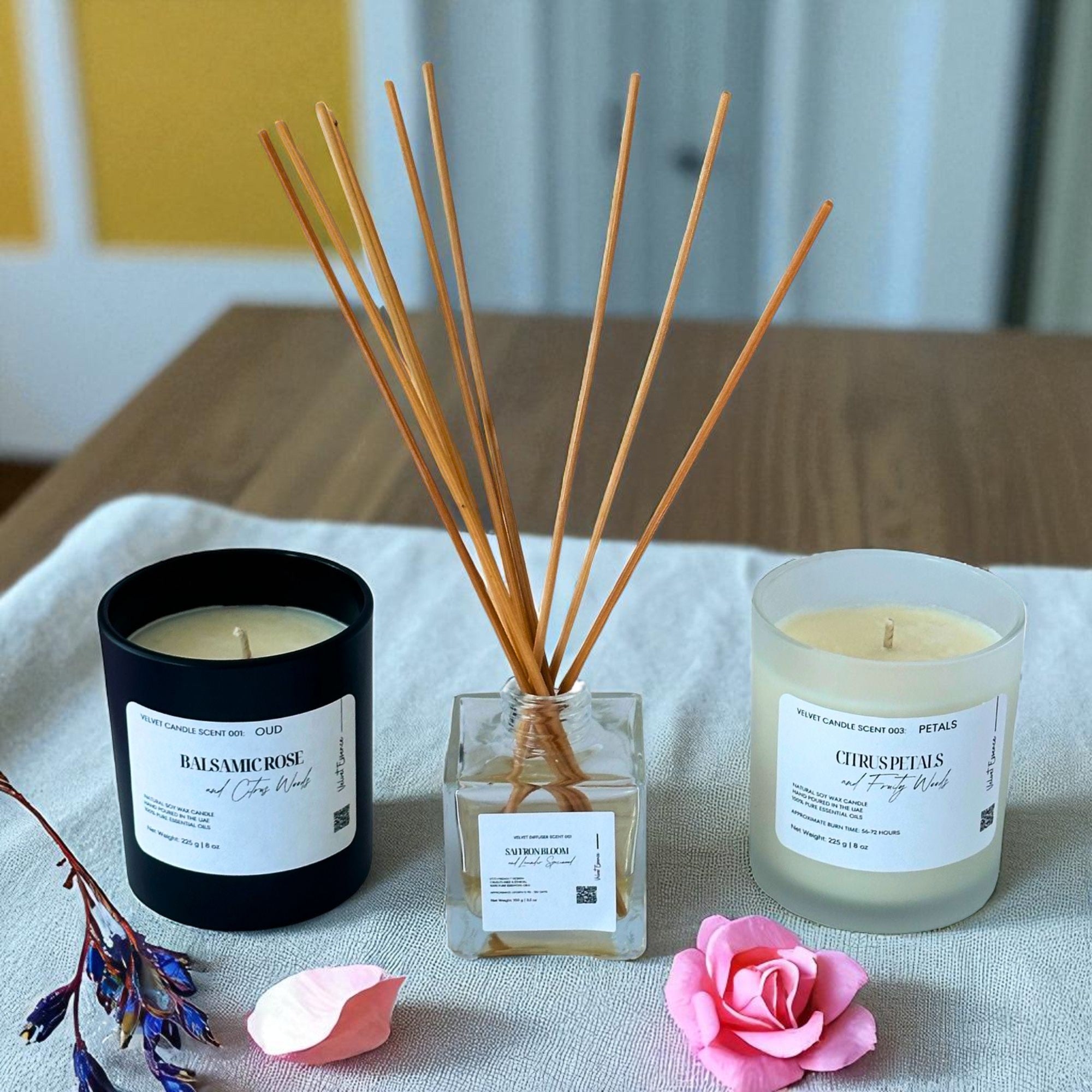 Velvet Diffuser 002-Citrus Orchid and Fruity Blossom 100g