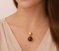 Tiger's Eye Natural Stone Necklace_N066